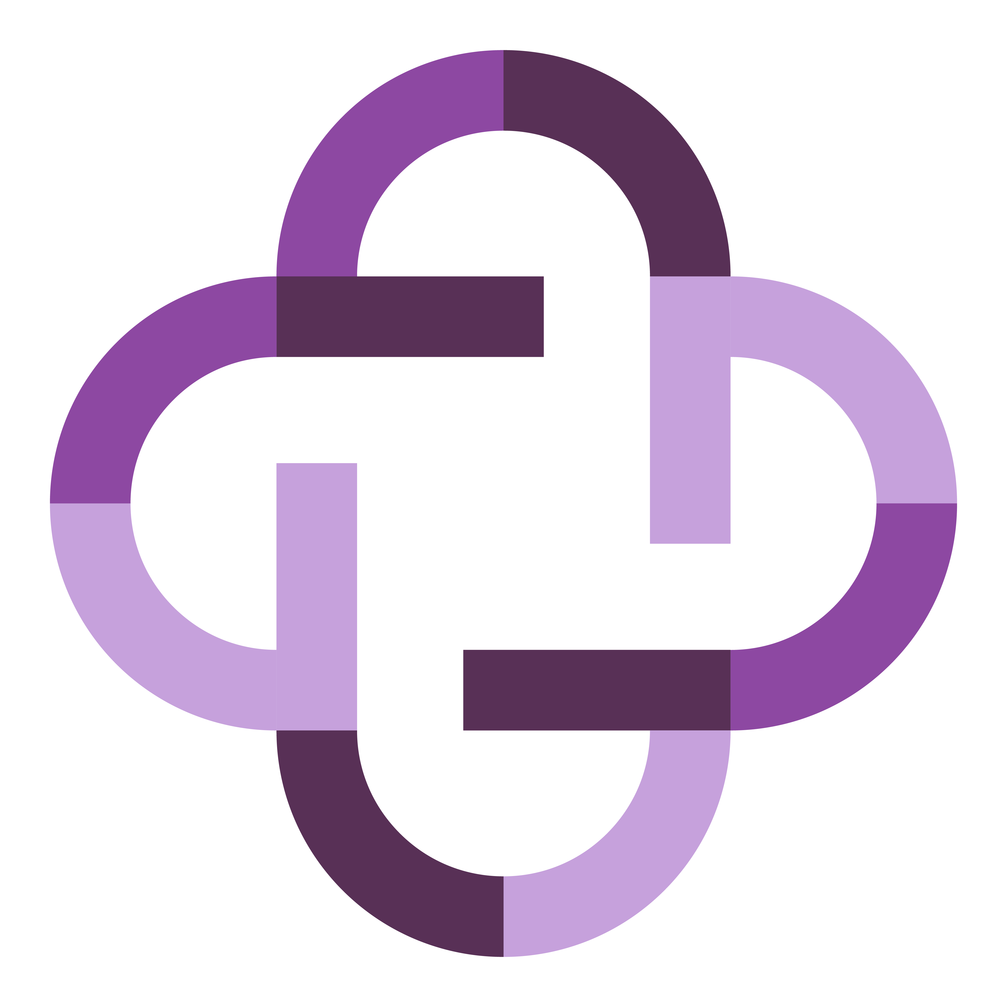 Collaborate-authentically-interlocking-shape-logo