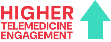 Higher telemedicine engagement