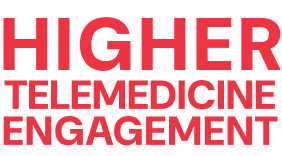 Higher telemedicine engagement